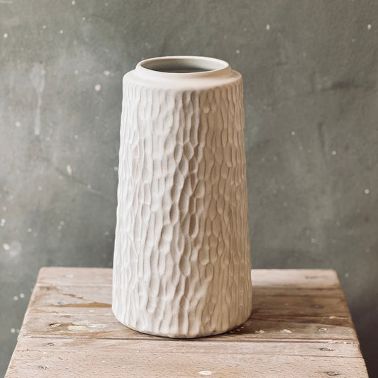 Handmade Carved Vase