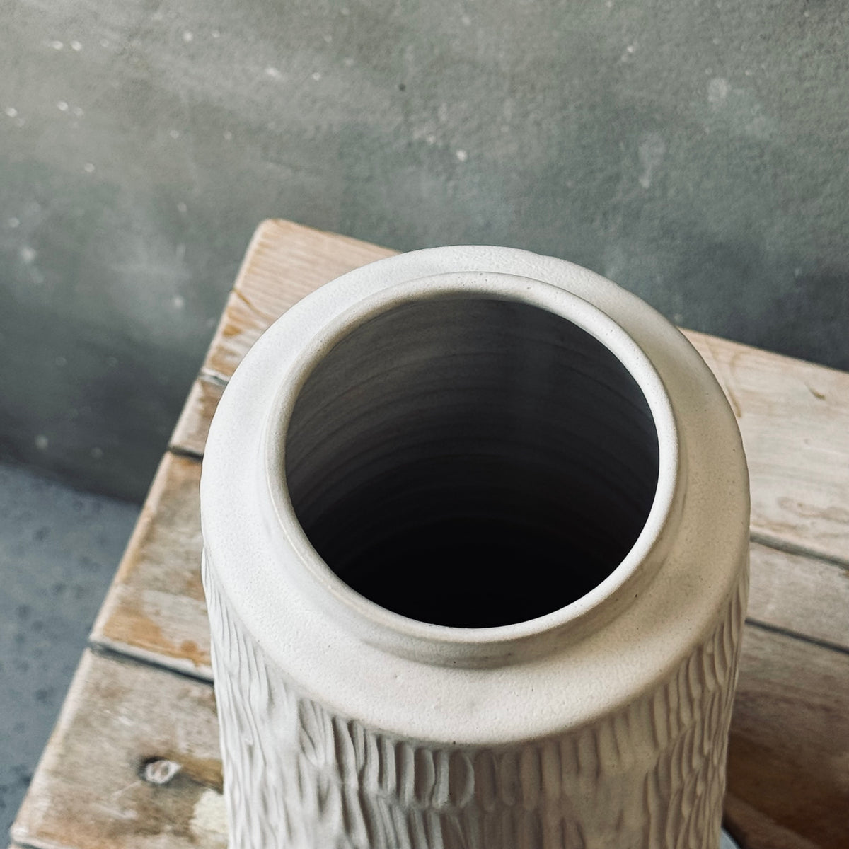 Handmade Carved vase
