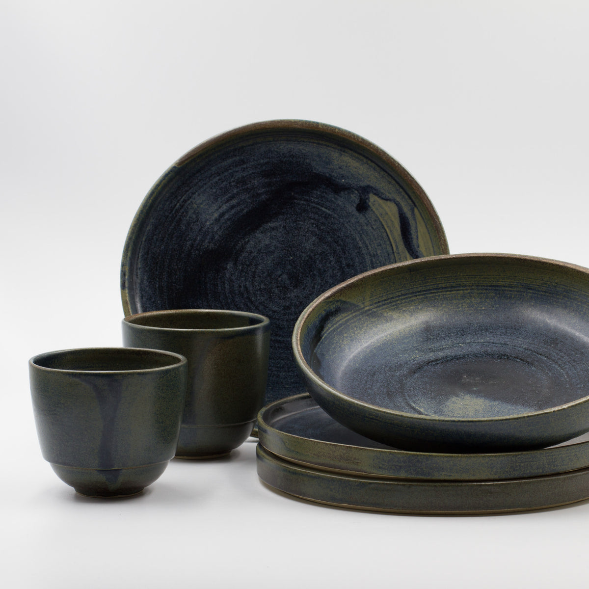Handmade Ceramic Deep Plate